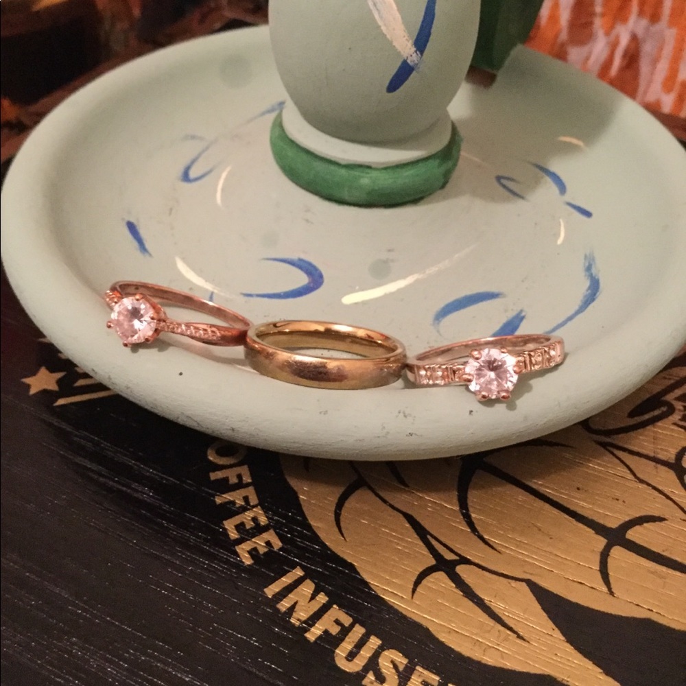 Rose Gold-tone Rings 💍💍💍